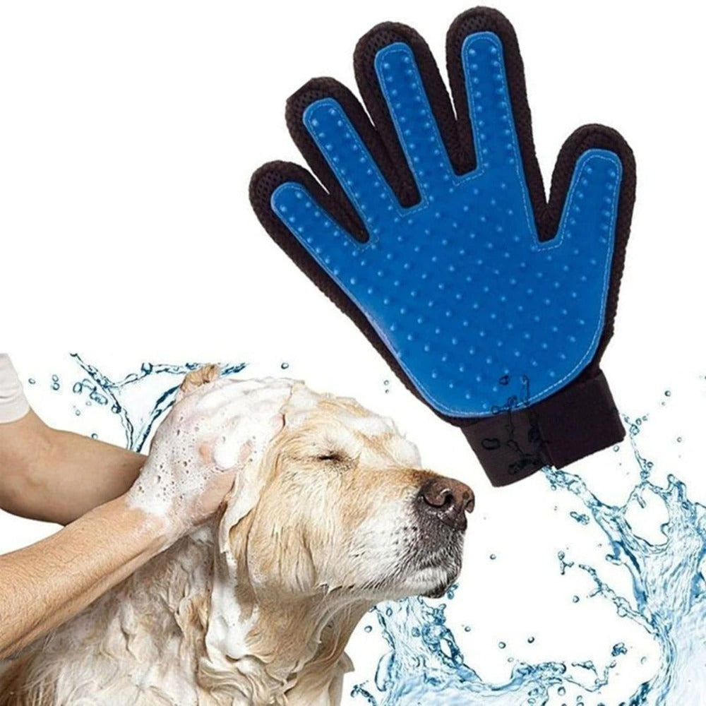 Cat Grooming Glove For Cats Wool Glove Pet Hair Deshedding Brush Comb Glove For Pet Dog Cleaning Massage Glove For Animal Sale - Havenly World