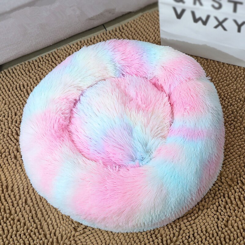 Dog Bed Super Soft Washable Long Plush Pet Kennel Deep Sleep Dog House Velvet Mats Sofa For Dog Basket Pet Cat Bed - Havenly World