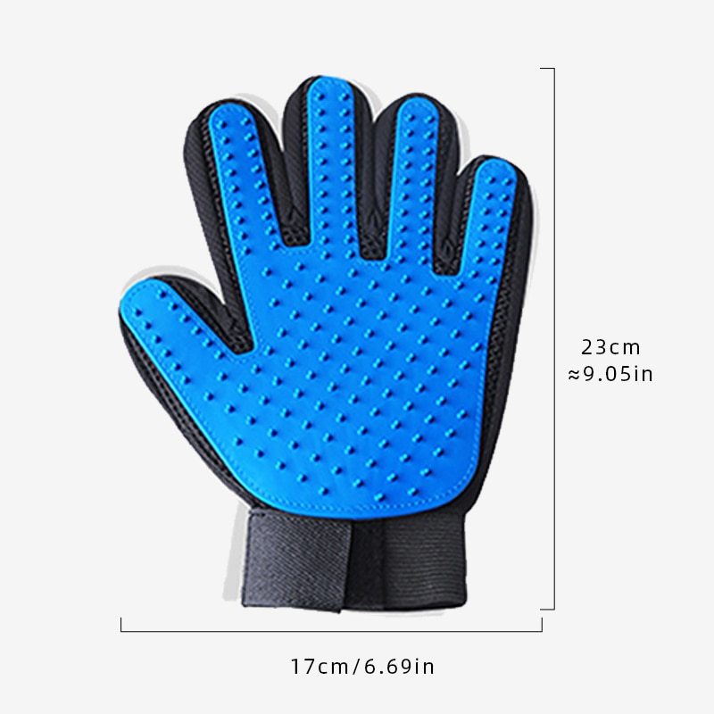 Cat Grooming Glove For Cats Wool Glove Pet Hair Deshedding Brush Comb Glove For Pet Dog Cleaning Massage Glove For Animal Sale - Havenly World